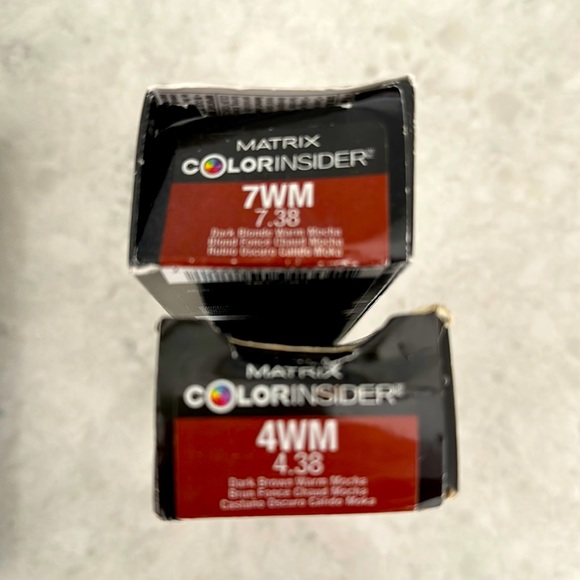 MATRIX ColorINSIDER permanent hair color. 4 WN & 7WN New oil delivery system - Picture 1 of 2
